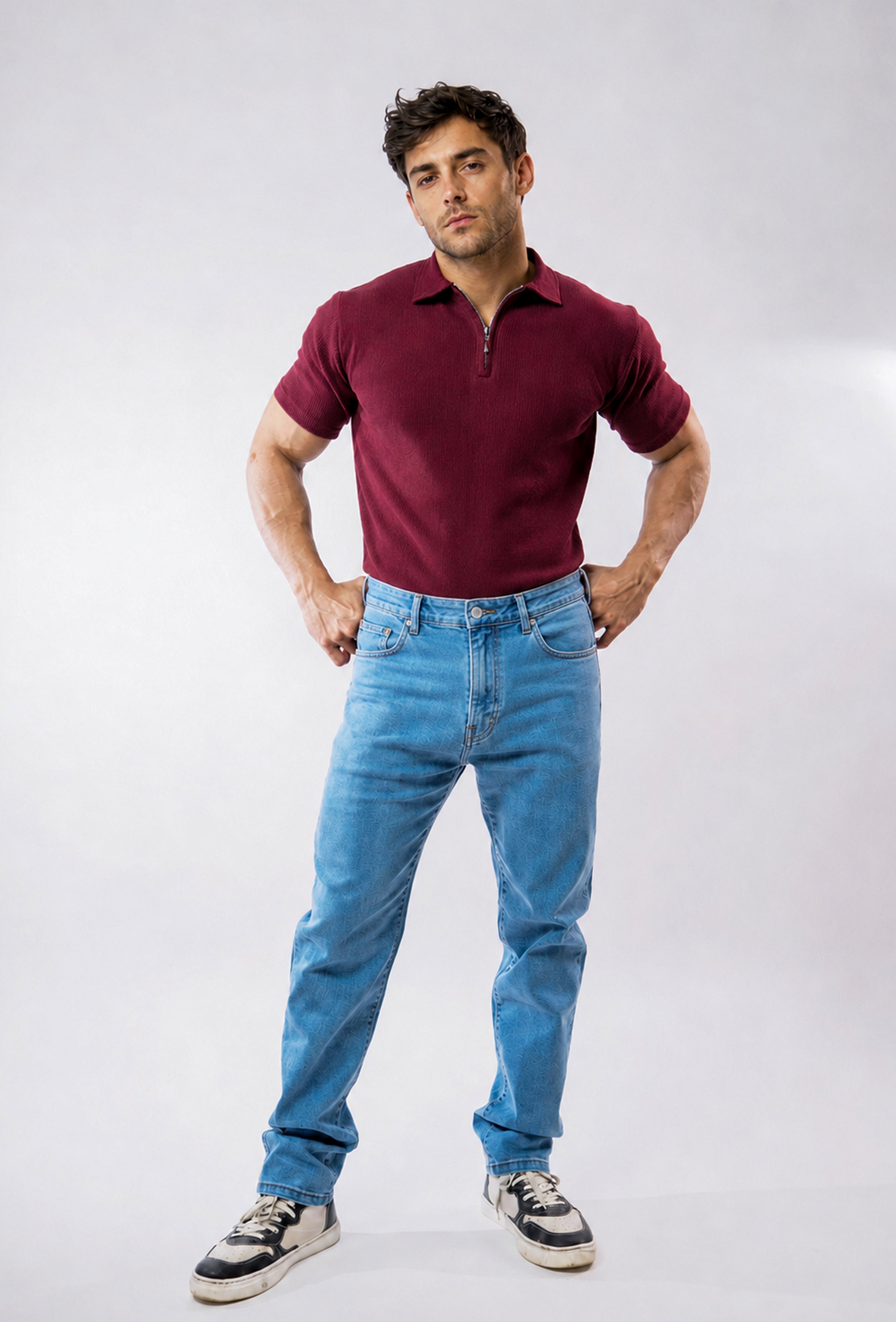 Ice Blue Denim Jeans