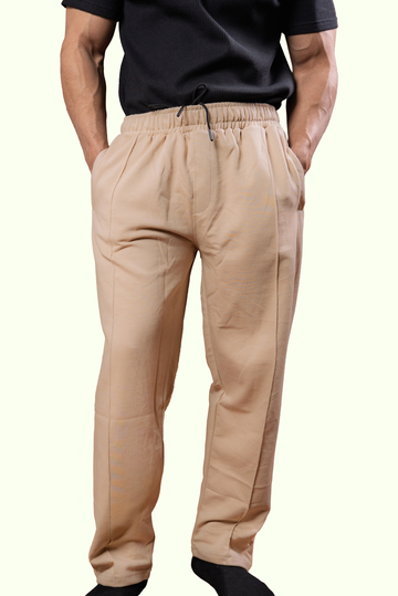 Khaki Stapered Trouser