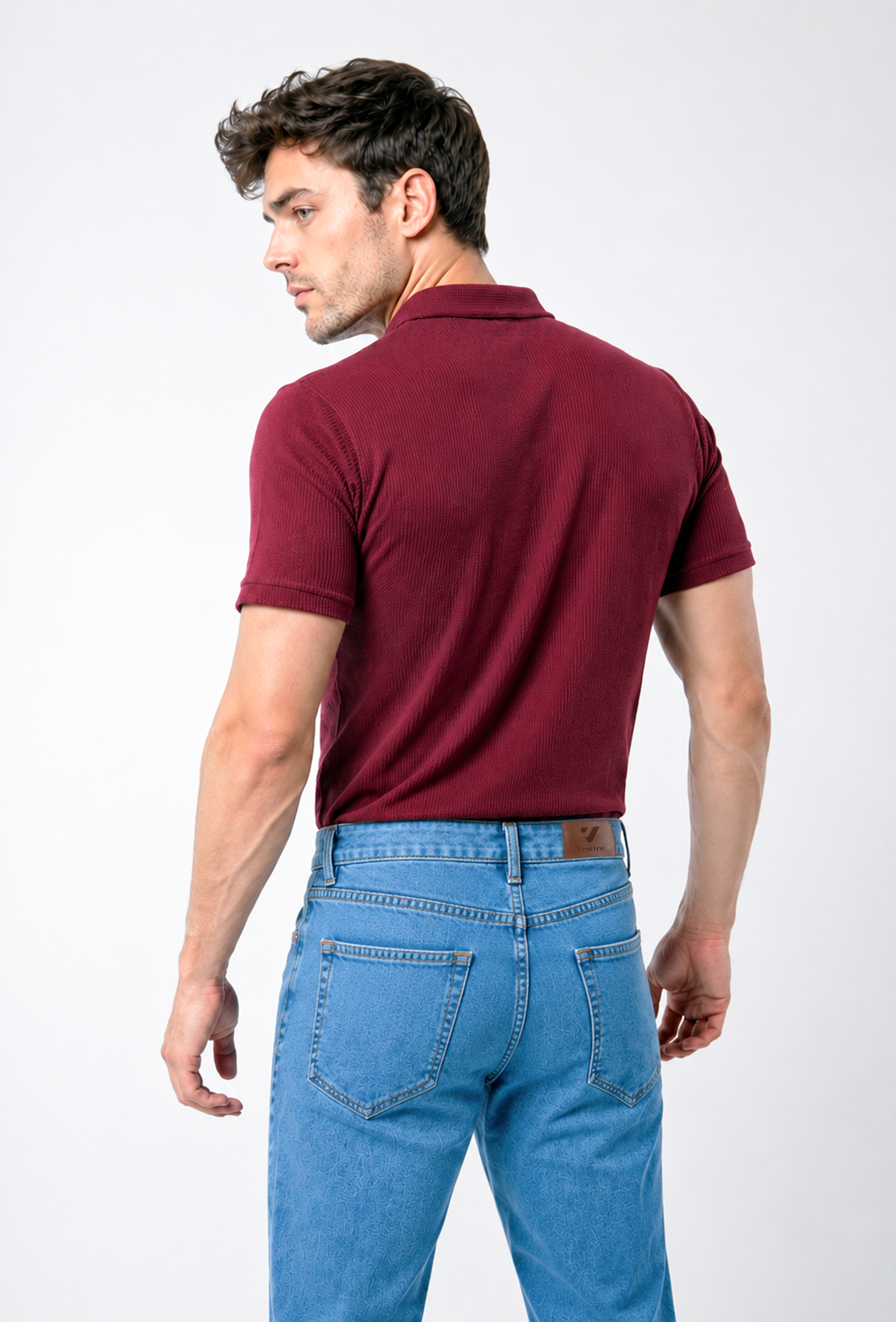 Ice Blue Denim Jeans