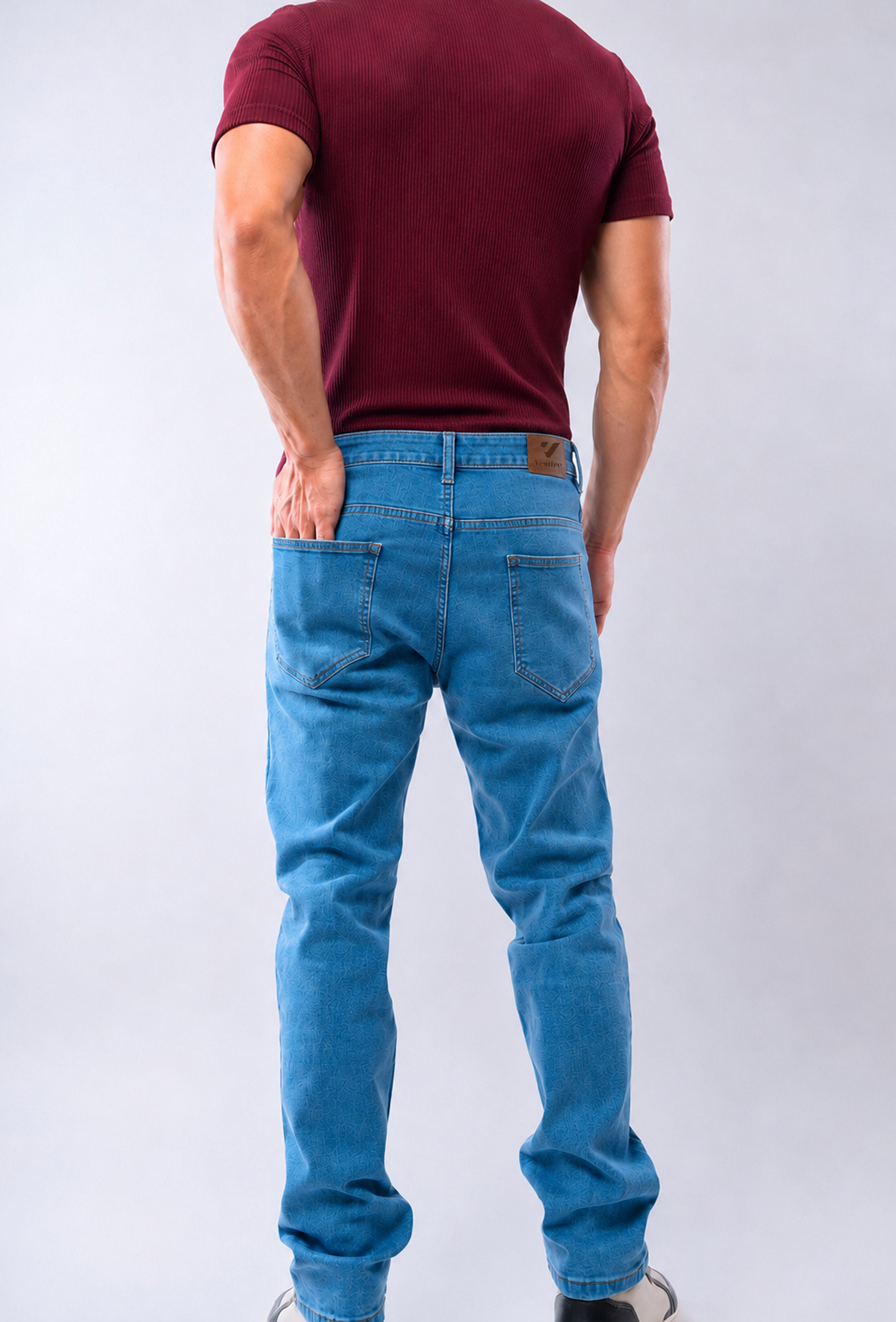 Ice Blue Denim Jeans