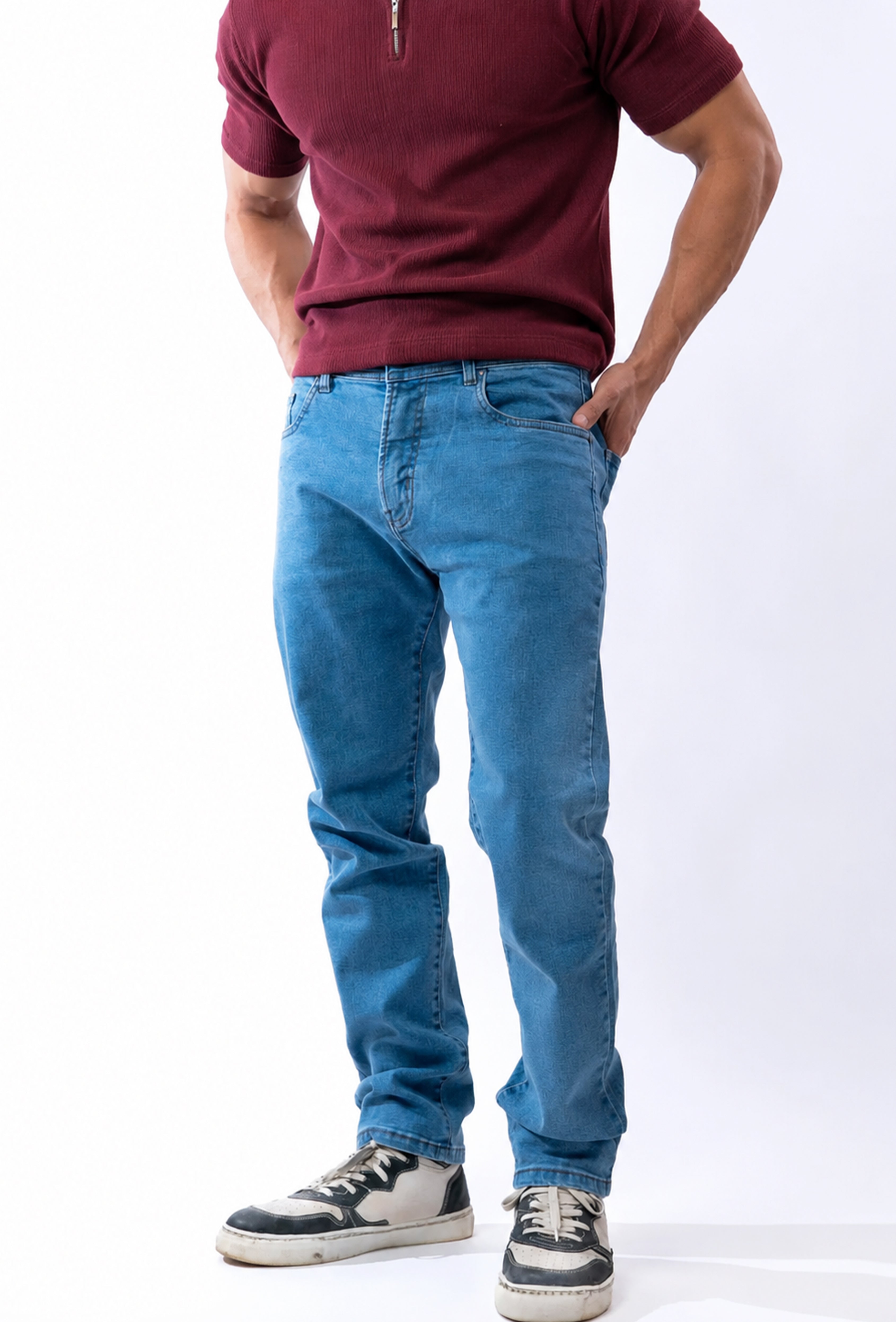 Ice Blue Denim Jeans