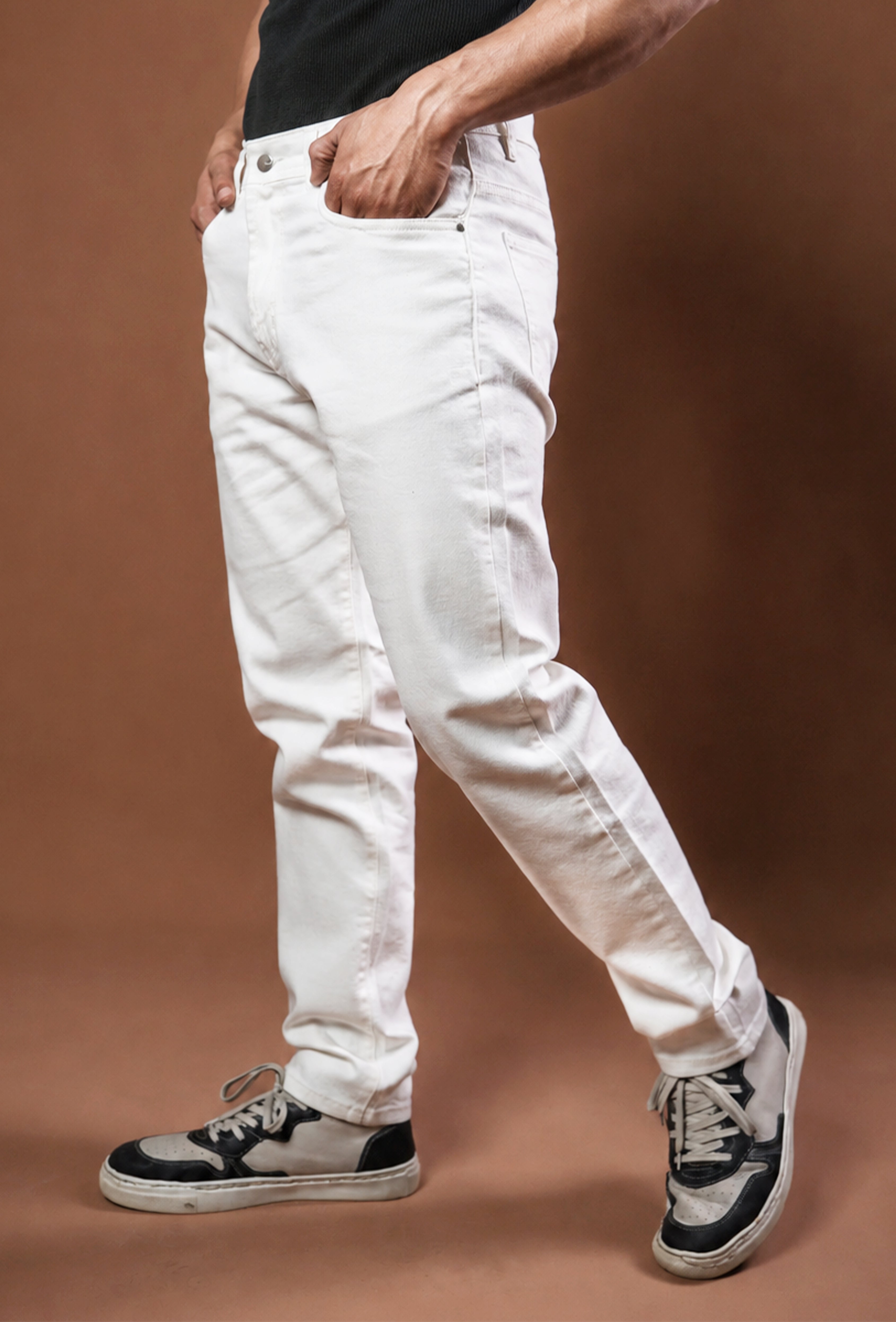 White Denim Jeans