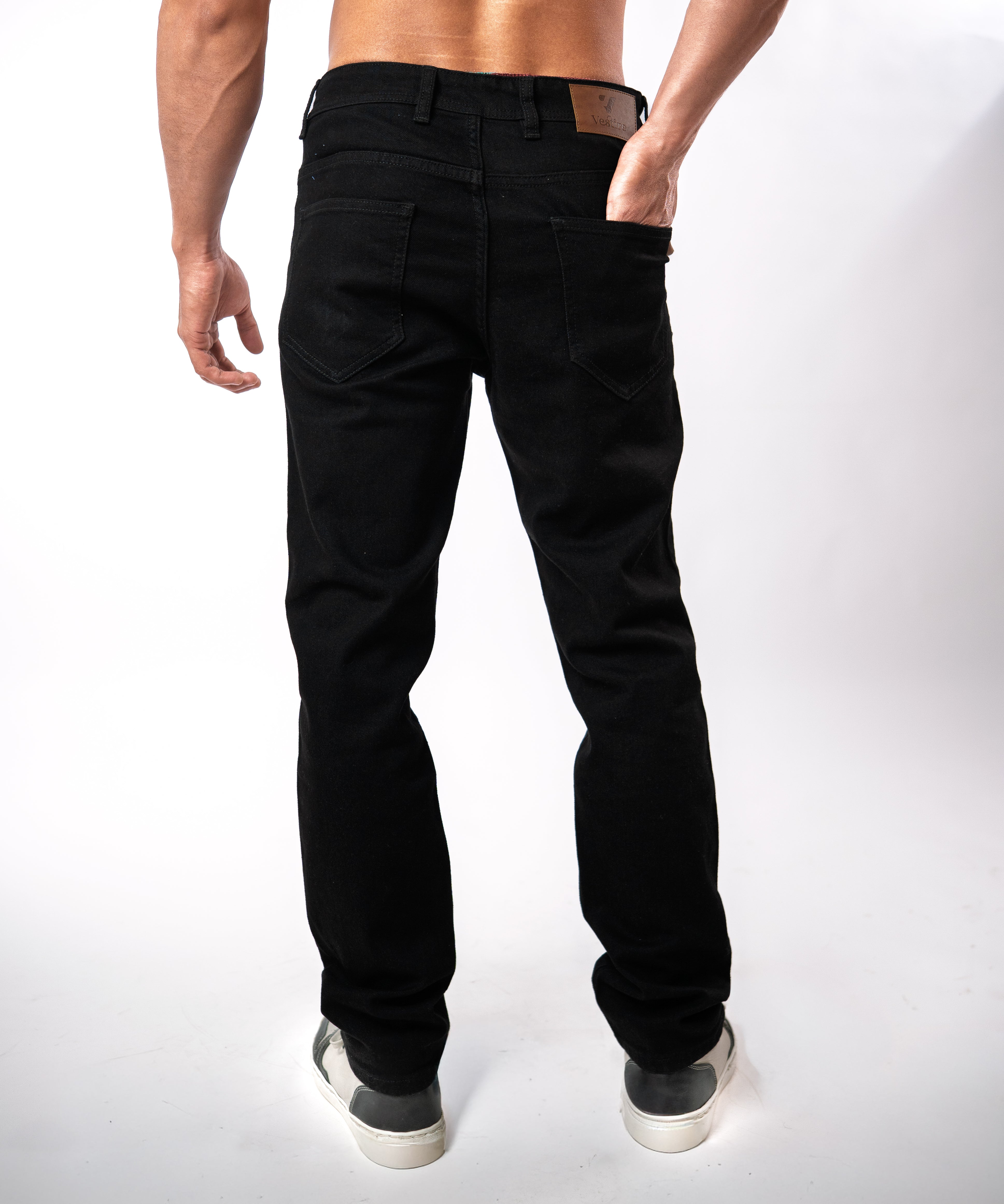 Black Denim Jeans