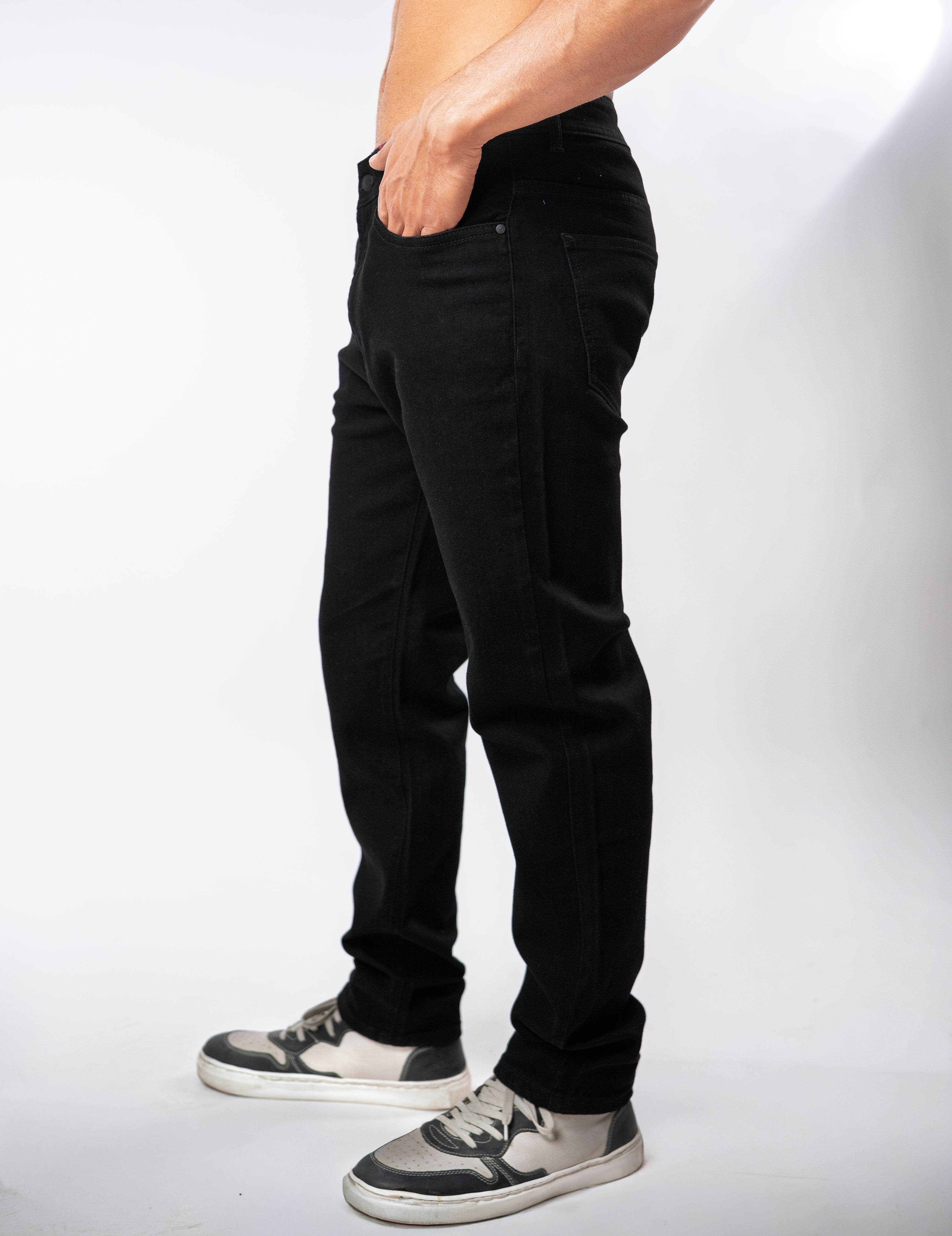 Black Denim Jeans